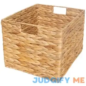Better Homes & Gardens Natural Water Hyacinth Crate