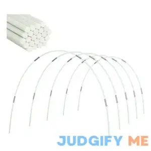 Greenhouse Hoops for Grow Tunnel 0.28 inch Diameter 5Sets of 7FT Long Garden Hoops