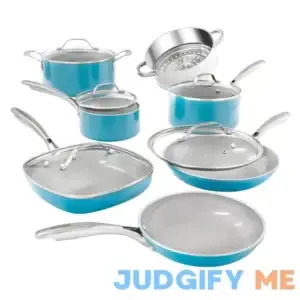 Gotham Steel Pots and Pans Set 12 Nonstick Ceramic Cookware