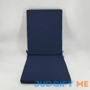 1PC Outdoor High Back Cushions Patio Seasonal Replacement Rocking Chair Cushion With Back Elastic