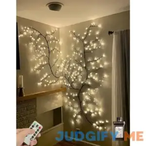 Sareda Enchanted Willow Vine Lights with Remote Control On/Off Timer