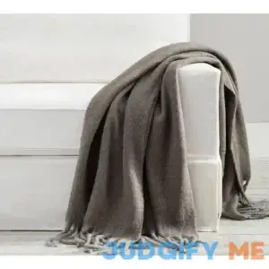 Pottery Barn Hayes Mohair Throw