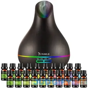JUNMLE 550ml Essential Oil Diffuser Gift Set
