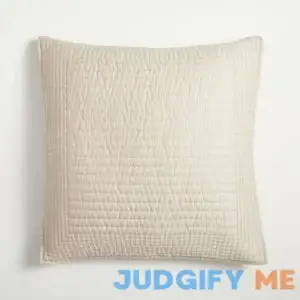 West Elm Tencel Pick Stitch