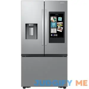 Samsung - 30 cu. ft. 3-Door French Door Smart Refrigerator with Family Hub - Stainless Steel
