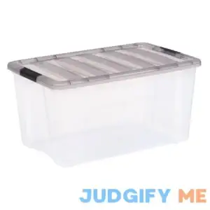 Iris Usa Stack & Pull Clear Storage Box