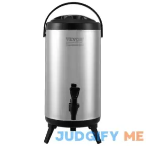 VEVOR 2.4 gal Stainless Steel Insulated Beverage Dispenser