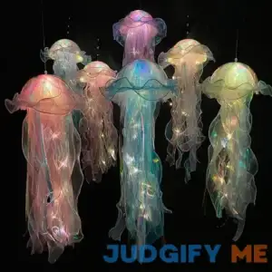 MORESEC Jellyfish Lantern Lamp Decoration DIY Jellyfish Lamp Material Pack