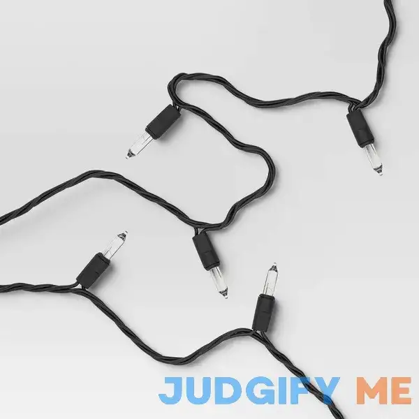 Room Essentials 100ct Incandescent Indoor Outdoor Miniature String Lights Clear Bulbs Wire Room Essentials 100ct Incandescent Indoor Outdoor Miniature String Lights Clear Bulbs Wire