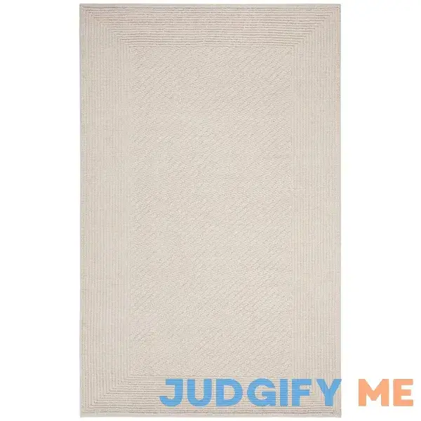 Brookneal Hand-Woven Flatweave Wool/Cotton Ivory Area Rug Beachcrest Home Rug Brookneal Hand-Woven Flatweave Wool/Cotton Ivory Area Rug Beachcrest Home Rug