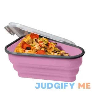 Pizza Pack The Reusable Pizza Storage Container with 5 Microwavable Serving Trays
