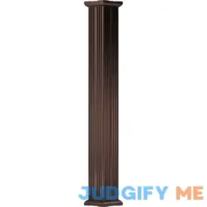 4" x 8' Endura-Aluminum Column Square Shaft