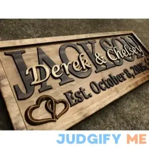 Custom Wood Sign | Personalized Wedding Gift | Custom Anniversary Gift