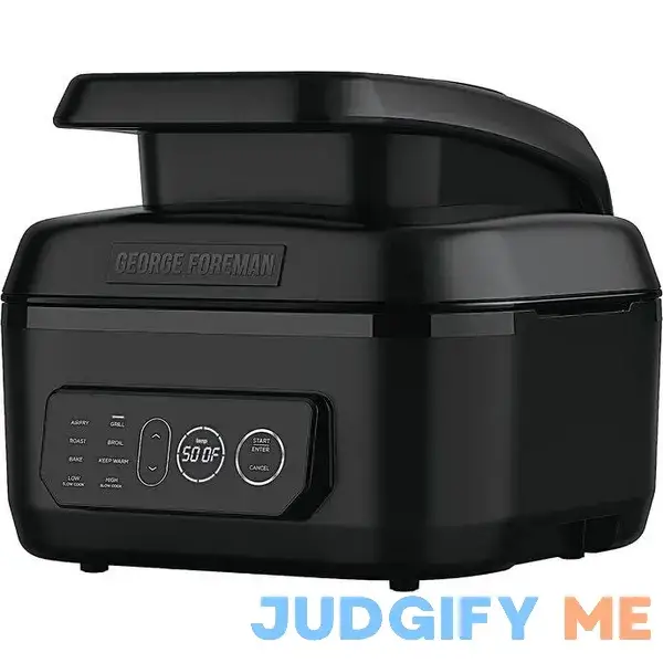 George Foreman Beyond Grill 7-in-1 Electric Indoor Grill and 6 Quart Air Fryer George Foreman Beyond Grill 7-in-1 Electric Indoor Grill and 6 Quart Air Fryer