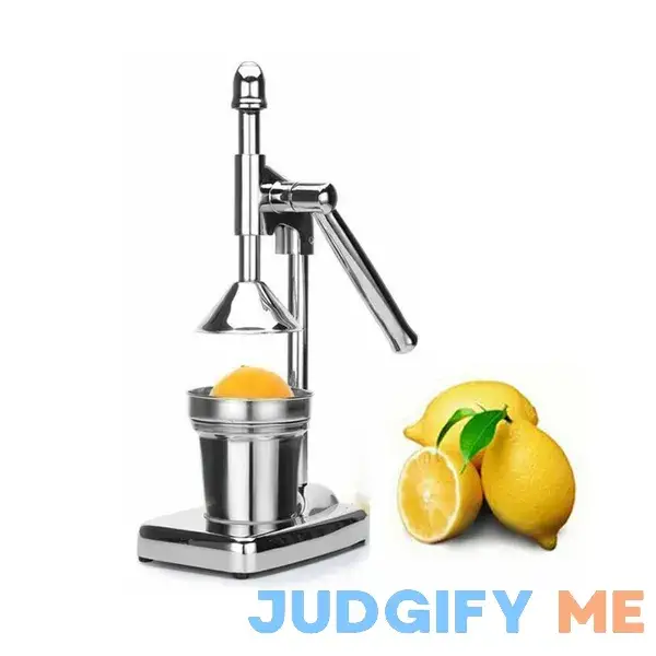 Commercial Manual Juicer Stainless Steel Hand Press Citrus Presser with Stainless Steel Cup Commercial Manual Juicer Stainless Steel Hand Press Citrus Presser with Stainless Steel Cup