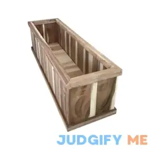 Style Selections 39.96" W x 12" H Natural Color Wood Window Box B3011G-C