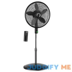 Lasko Whisper Force 18 inch EcoQuiet DC Motor Pedestal Fan Remote S18708