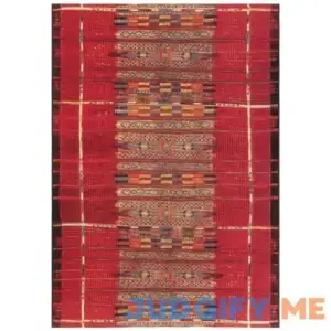Sesena Striped Indoor / Outdoor Area Rug Red Joss & Main Rug