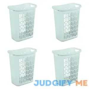 Mainstays Rectangular Open Hamper Plastic