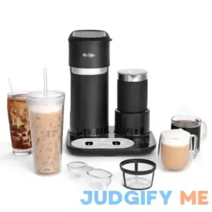 Mr. Coffee 4-in-1 Single-Serve Latte Iced and Hot Coffee Maker
