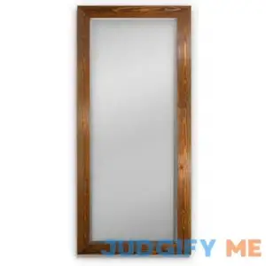 Migel Farmhouse/Country Beveled Full Length Mirror Trent Austin Design Finish