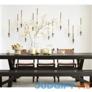 Pottery Barn Rio Wall Mount Candleholder Set