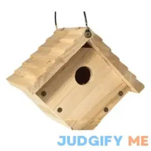 Audubon 6.25 x 6.8 x 7.13 in. Red Cedar Bird House