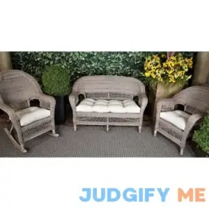 Outdoor Seat Cushion Bay Isle Home Fabric