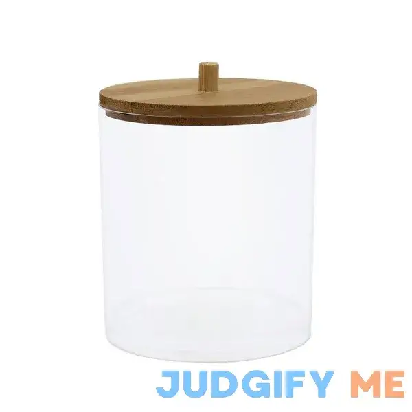 Sonoma Goods For Life Clear Lidded Vanity Jar Table Decor Sonoma Goods For Life Clear Lidded Vanity Jar Table Decor