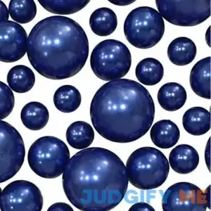 10 Packs Sale No Hole Blue/Soft Royal Blue Pearls - Jumbo/Assorted Sizes Vase de