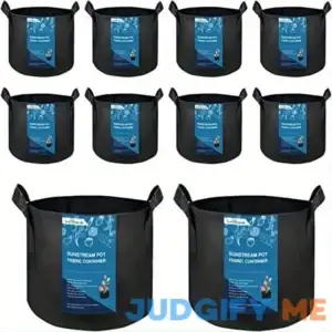 10-Pack Heavy Duty Thickened Nonwoven Fabric Pots