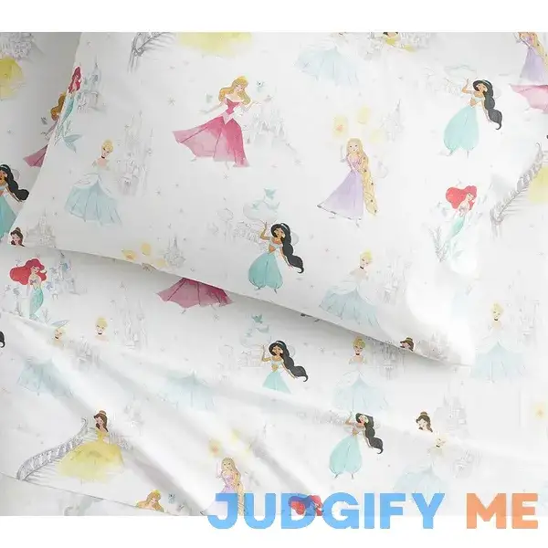 Disney Princess Holiday Organic Sheet Set Disney Princess Holiday Organic Sheet Set