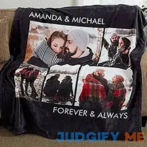 Custom Fleece Photo Blanket 60x80 - 5 Photos