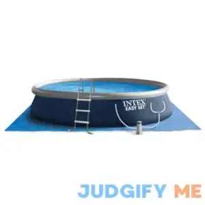 Intex Easy Set 15' x 42" Round Inflatable Outdoor Above Ground Swimming Pool Set