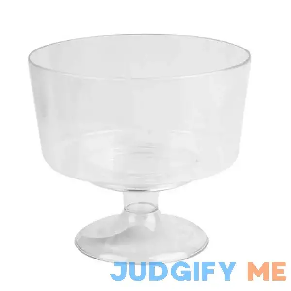 Way to Celebrate Clear Truffle Bowl-Elegant 7-inch Wide Dessert and Candy Serving Bowl Way to Celebrate Clear Truffle Bowl-Elegant 7-inch Wide Dessert and Candy Serving Bowl