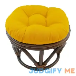 Blazing Needles 18 Footstool Cushion