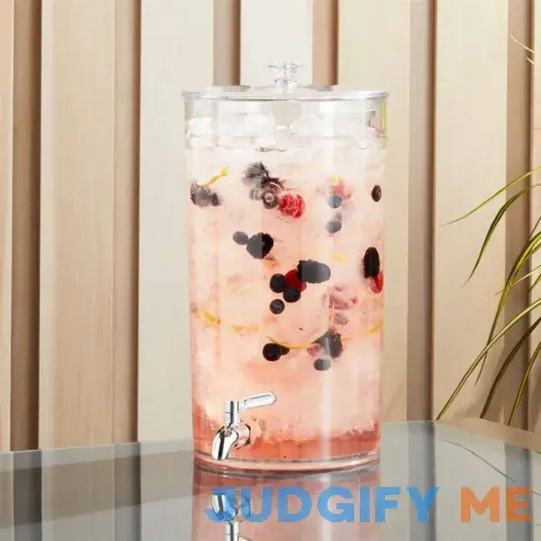 Claro Acrylic Drink Dispenser | Crate & Barrel Claro Acrylic Drink Dispenser | Crate & Barrel