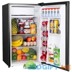 Upstreman 3.2 Cu.Ft Mini Fridge with Freezer Single Door