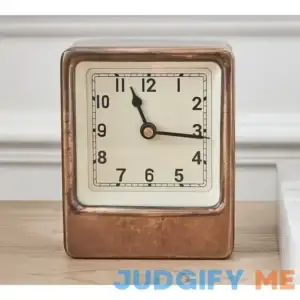 Pottery Barn Anton Desktop Clock