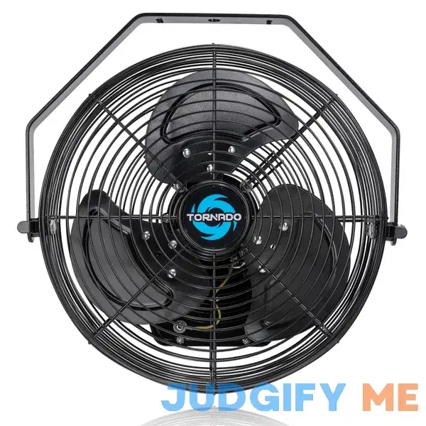Tornado Outdoor Rated IPX4 Water-Resistant High Velocity Metal Industrial Wall Mount Fan For Commercial Tornado Outdoor Rated IPX4 Water-Resistant High Velocity Metal Industrial Wall Mount Fan For Commercial