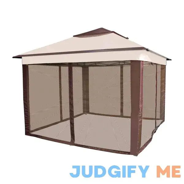 ACE Trading - Canopies 10 ft. W X 10 ft. L X 10 ft. H Canopy with Screen Kit ACE Trading - Canopies 10 ft. W X 10 ft. L X 10 ft. H Canopy with Screen Kit