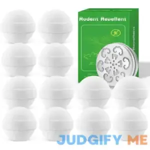 12 Pack Peppermint Oil Rodent Repellent with 1 Pack Mouse Repellent Cream for Car