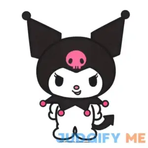 General Sticker Sanrio Kuromi Wall Sticker DW-020 6.8 x 5.6 inches