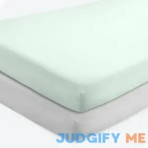 Bare Home Microfiber Fitted Crib Sheet