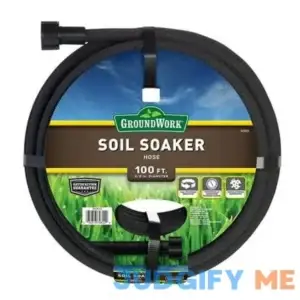 GroundWork 3/8 in. x 100 ft. Light-Duty Soaker Hose 1059014