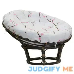 Hudson Comfort Papasan Cushion Cover Quilted Shape Soft Microfiber Fabric