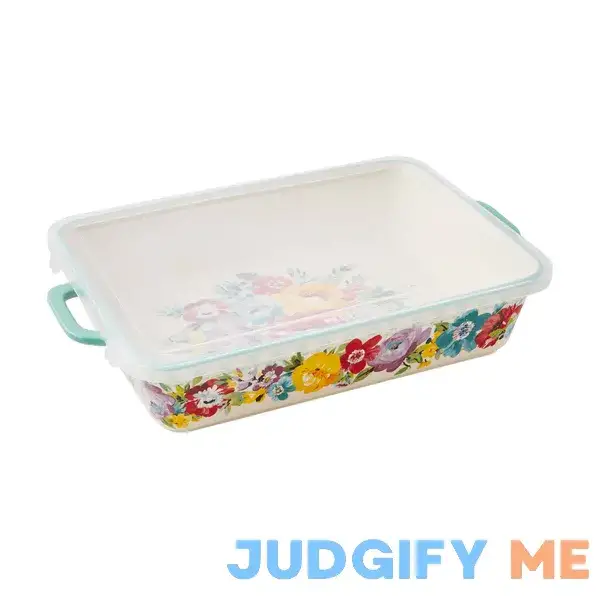 The Pioneer Woman Ceramic 9x13 Baker with Lid The Pioneer Woman Ceramic 9x13 Baker with Lid