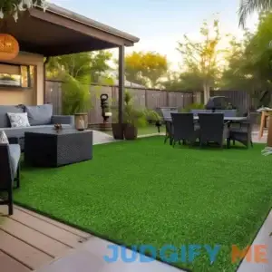 Lynia Indoor/Outdoor Waterproof Artificial Grass Turf Rugs Ebern Designs Rug