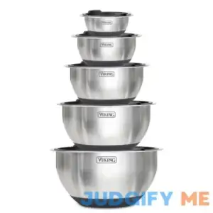 Viking 10 Piece Stainless Steel Mixing Bowl Set