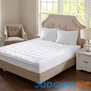 Madison Park Cloud Soft Overfilled Plush Waterproof Mattress Pad